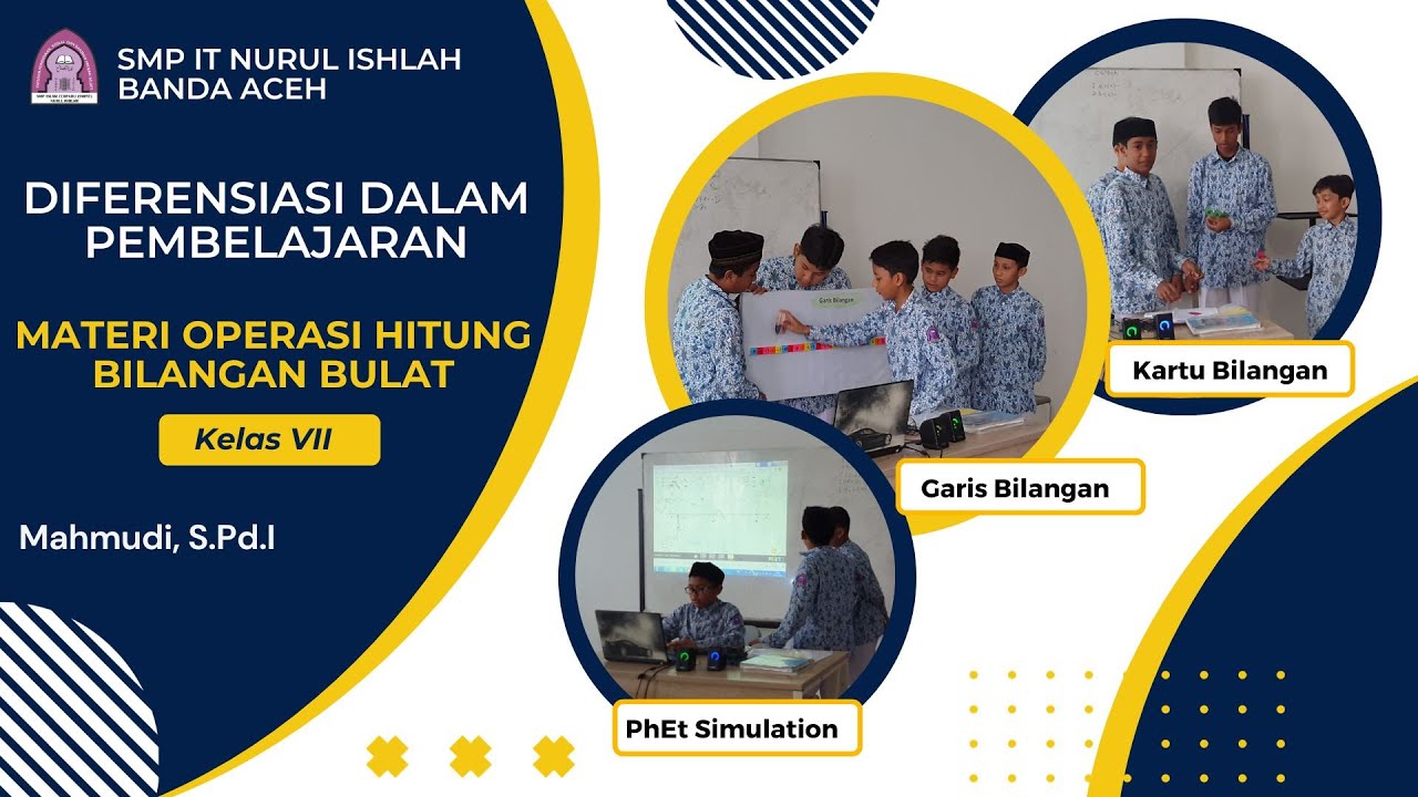 Pembelajaran Diferensiasi Pada Materi Penjumlahan dan Pengurangan Bilangan Bulat