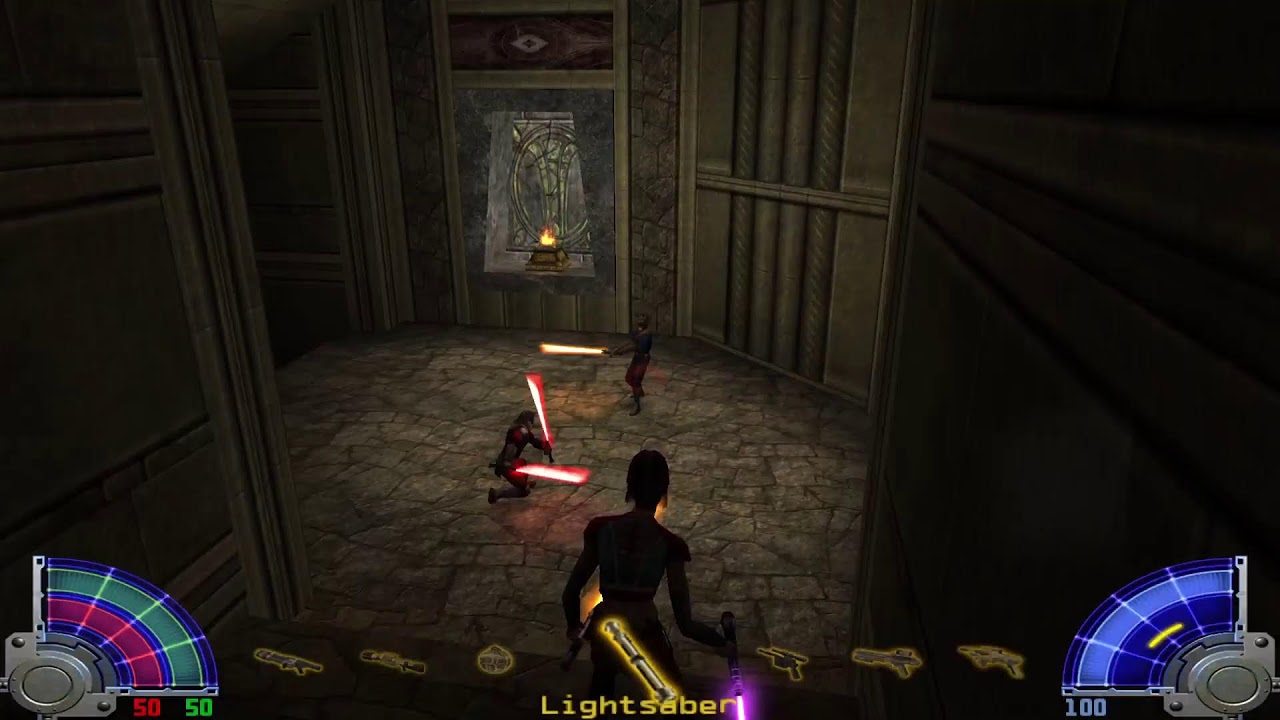 STAR WARS JEDI Knight JEDI Academy No Commentary