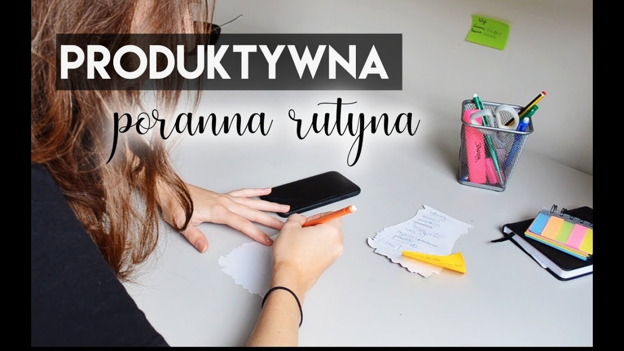 MOJA PRODUKTYWNA PORANNA RUTYNA NA STUDIA | Alicja Papaj