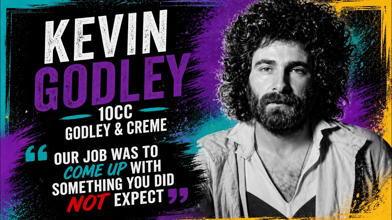 Kevin Godley 10cc The story of I'm not in Love, CRY with GODLEY & CREME and Herbie Hancock's ROCKIT!
