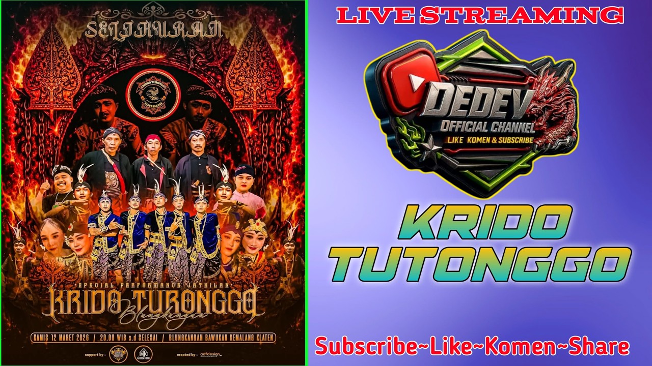 #LIVE🔴 JATILAN KRIDHO TURONGGO BLUNGKANGAN_LIVE IN BLUNGKANGAN BAWUKAN KEMALANG KLATEN,