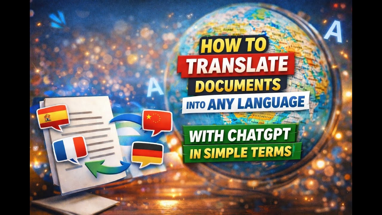 How To Translate Documents Into Any Language With ChatGPT In Simple Terms