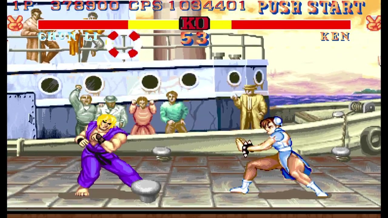 Street Fighter II'  Hyper Fighting  CHUN LI