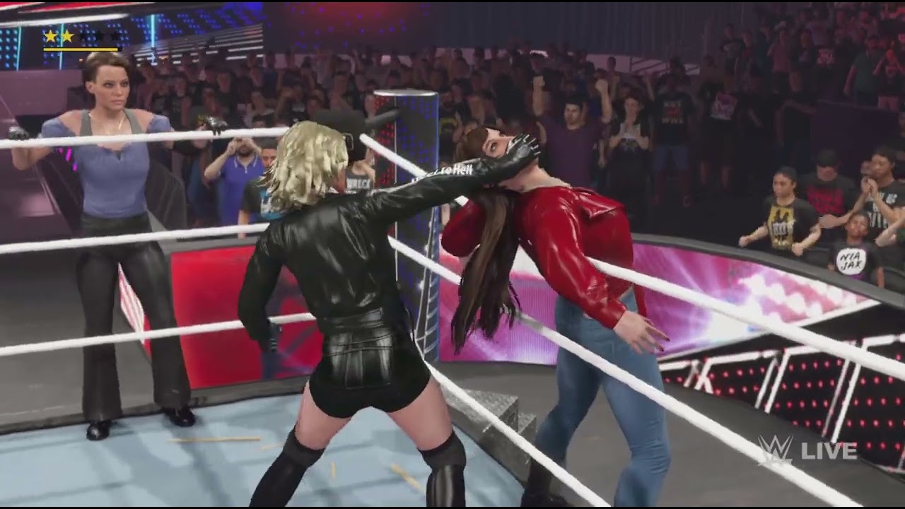 WWE 2K25 Resident Evil Vs Rumble Roses - Blockbuster Elimination Match 