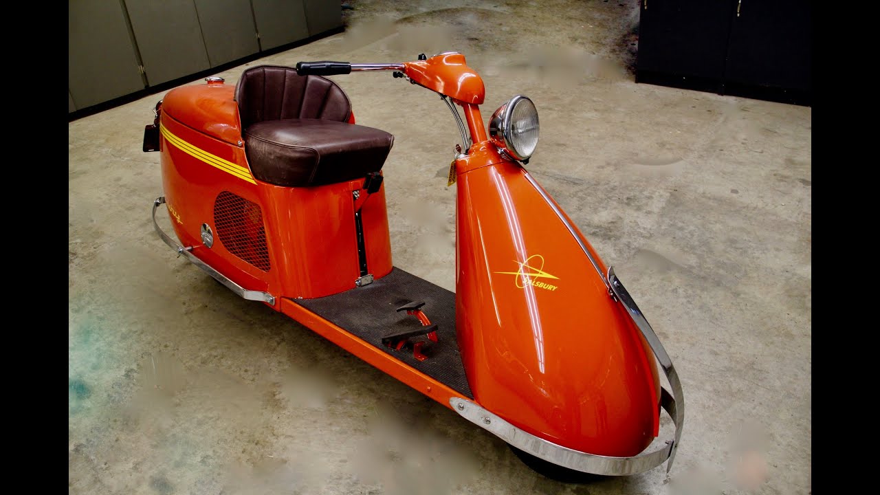 1949 Salsbury Rocket 85 Scooter - Charvet Classic Cars