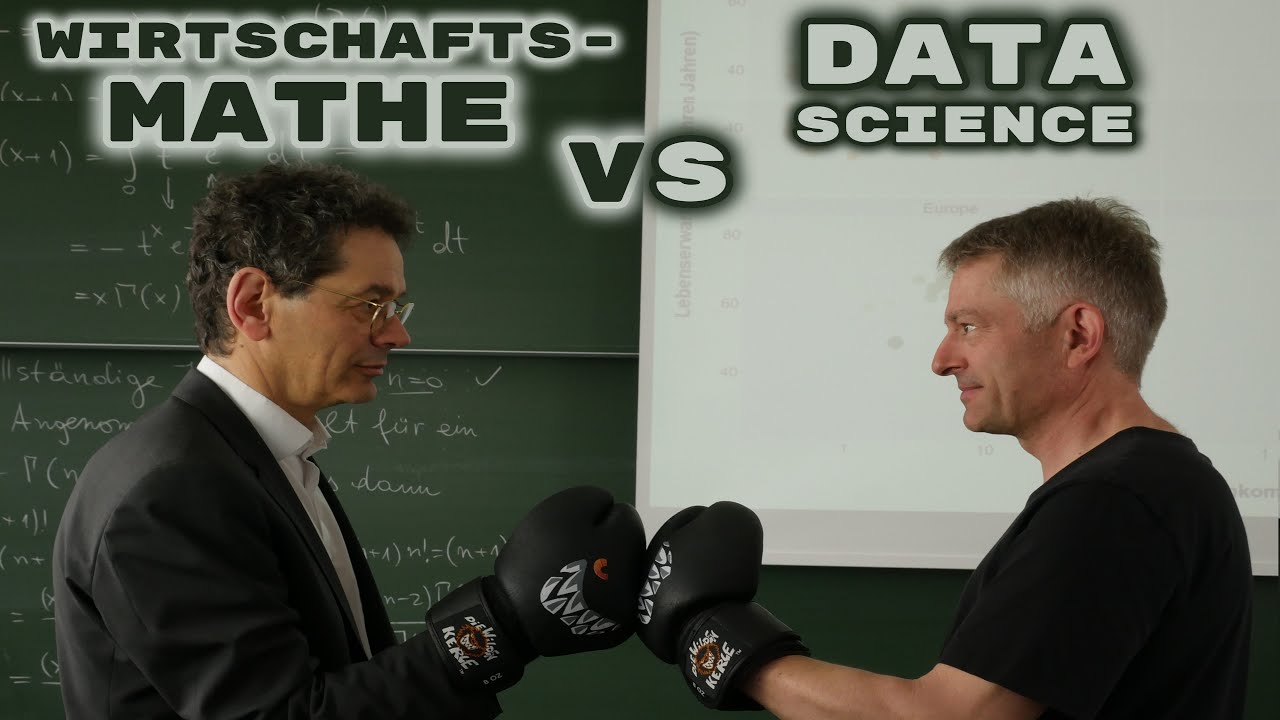 WIRTSCHAFTSMATHEMATIK VS DATA SCIENCE | Viktor (Wirtschaftsmathe) gegen Wolfgang (Data Science)