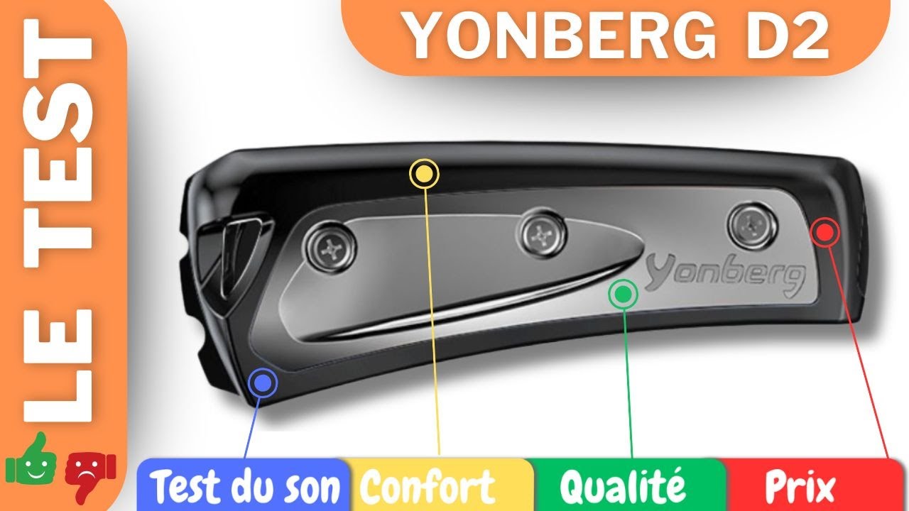 👀  LE  TEST  HARMONICA :  YONBERG D2