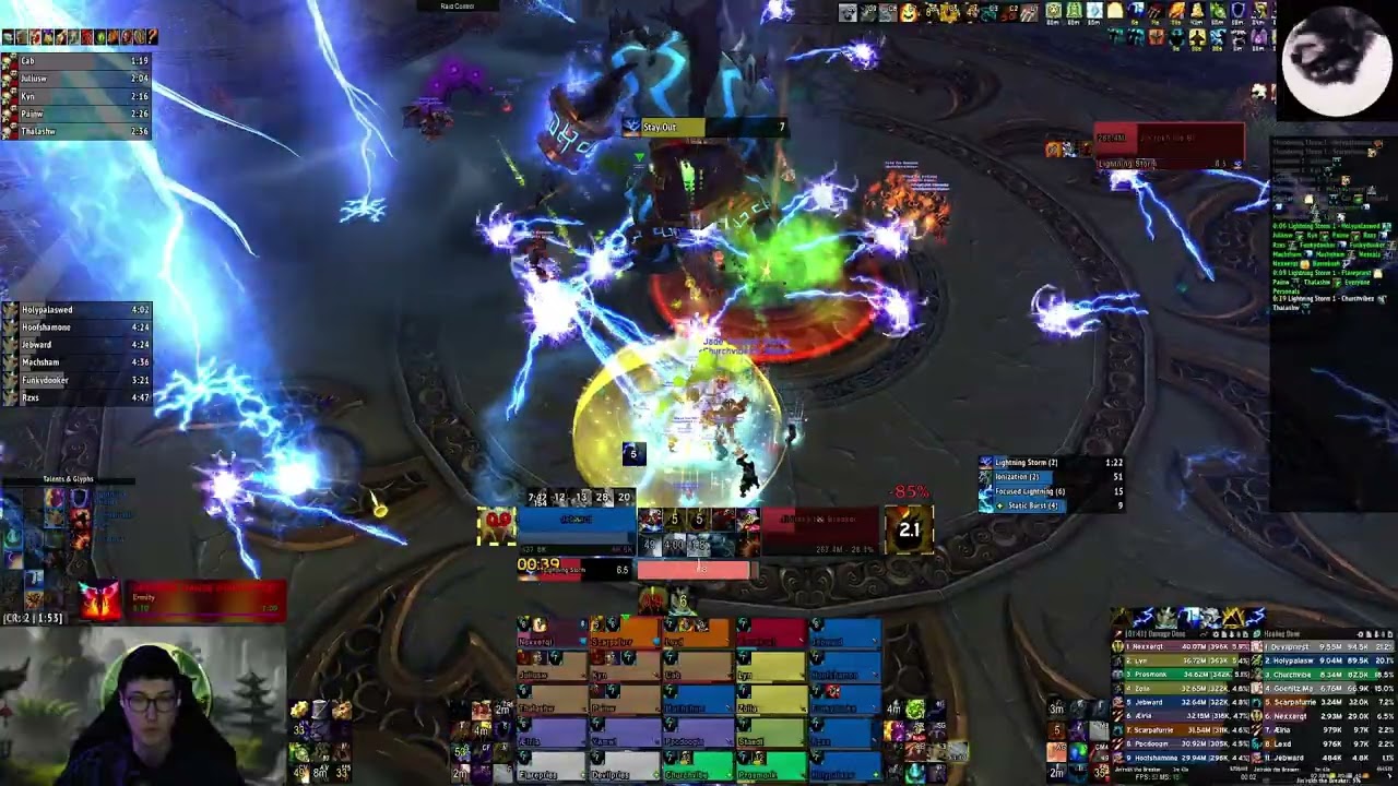 Throne of Bugs (Thunder) Race to World First Mists of Pandaria CLASSIC - Progress Enha Shaman PoV