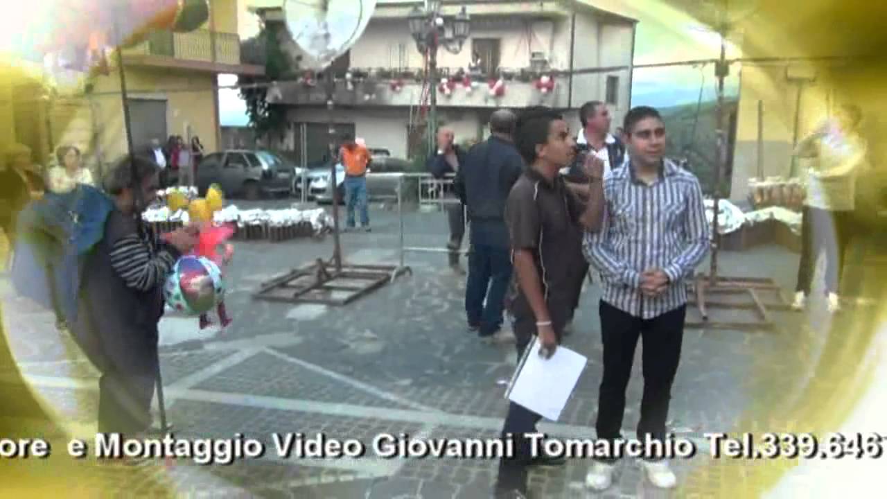 SANT'EUFEMIA D'ASPROMONTE  PROCESSIONE PER LE VIE CITTADINE  DI SANTA EUFEMIA   2012 [1 DA 3 ]