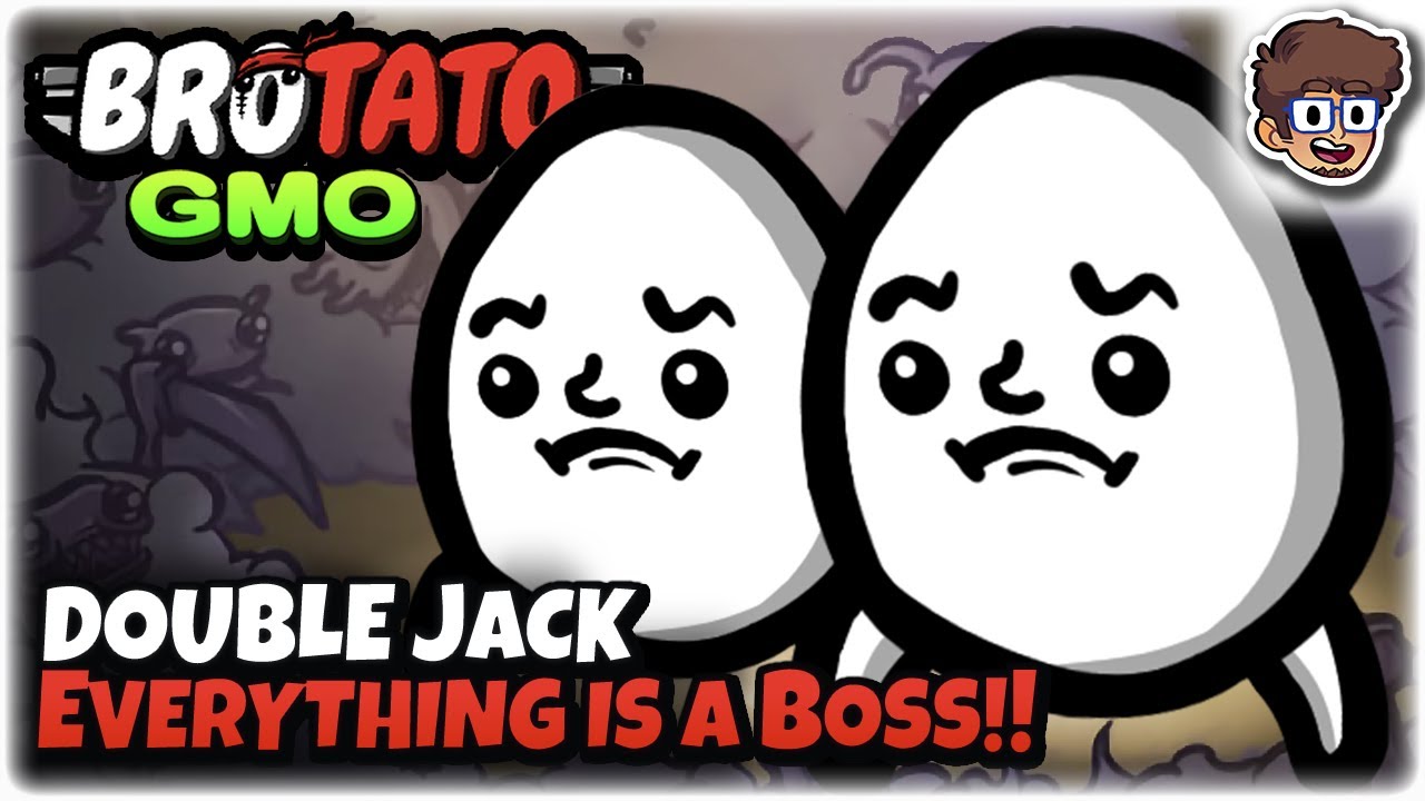 DOUBLE Jack, Everything is a BOSS!! | Jack + Jack | Brotato: Modded