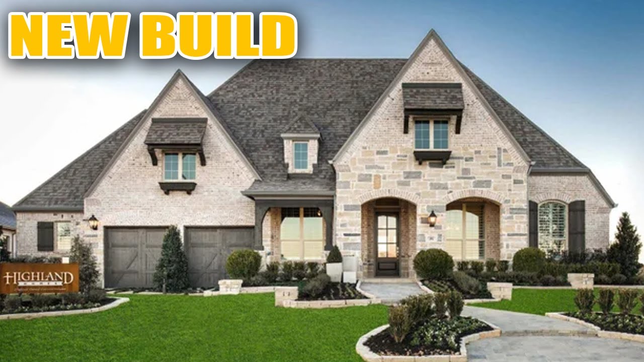 Living in Prosper, Tx : LUXURY MODEL HOME of Highland Homes inside StarTrail Community! Luxury Home