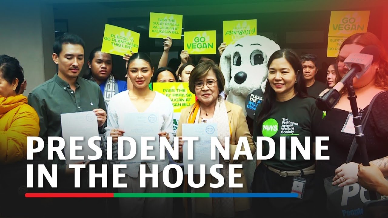 Leila de Lima, Nadine Lustre naghain ng panukala para sa kalusugan, animal welfare | ABS-CBN News