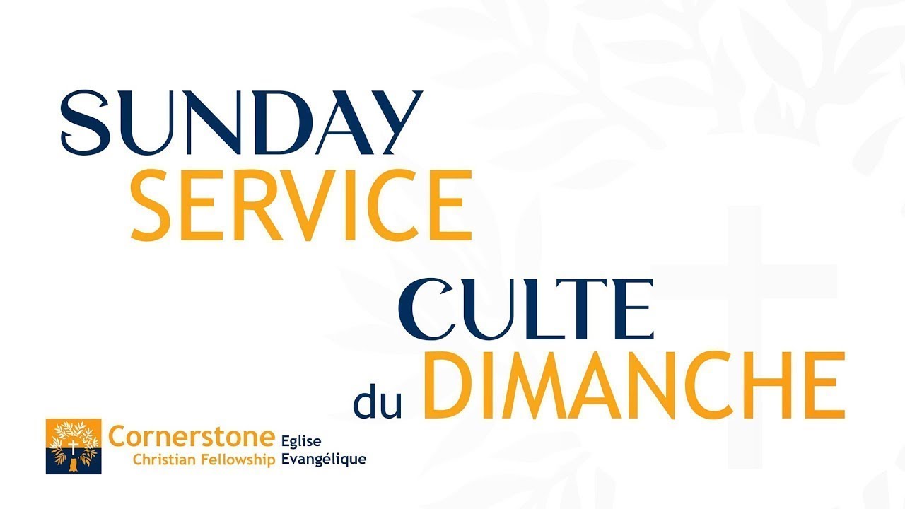 Sunday Service 25/01/2026 - Cornerstone Christian Fellowship