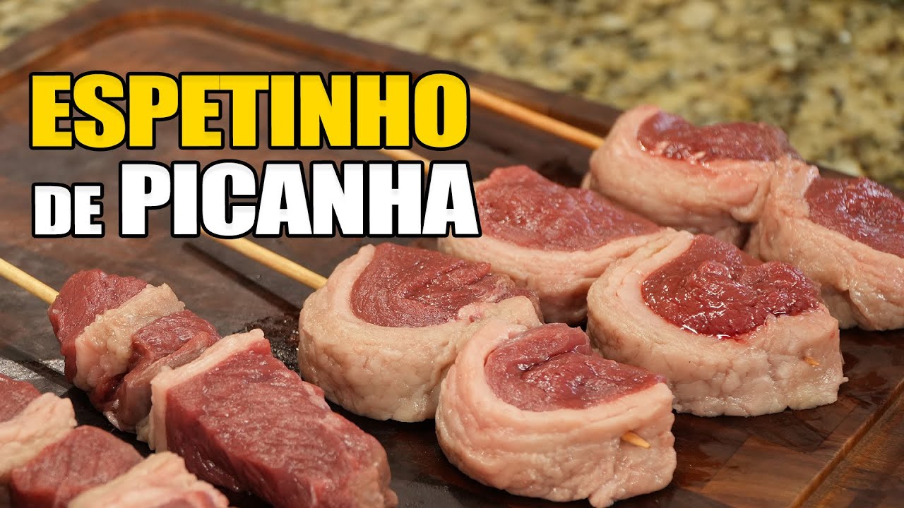 Como Fazer Espetinho de Picanha: Suculento, Fácil e Fora da Média! 🍢🔥- Tv Churrasco