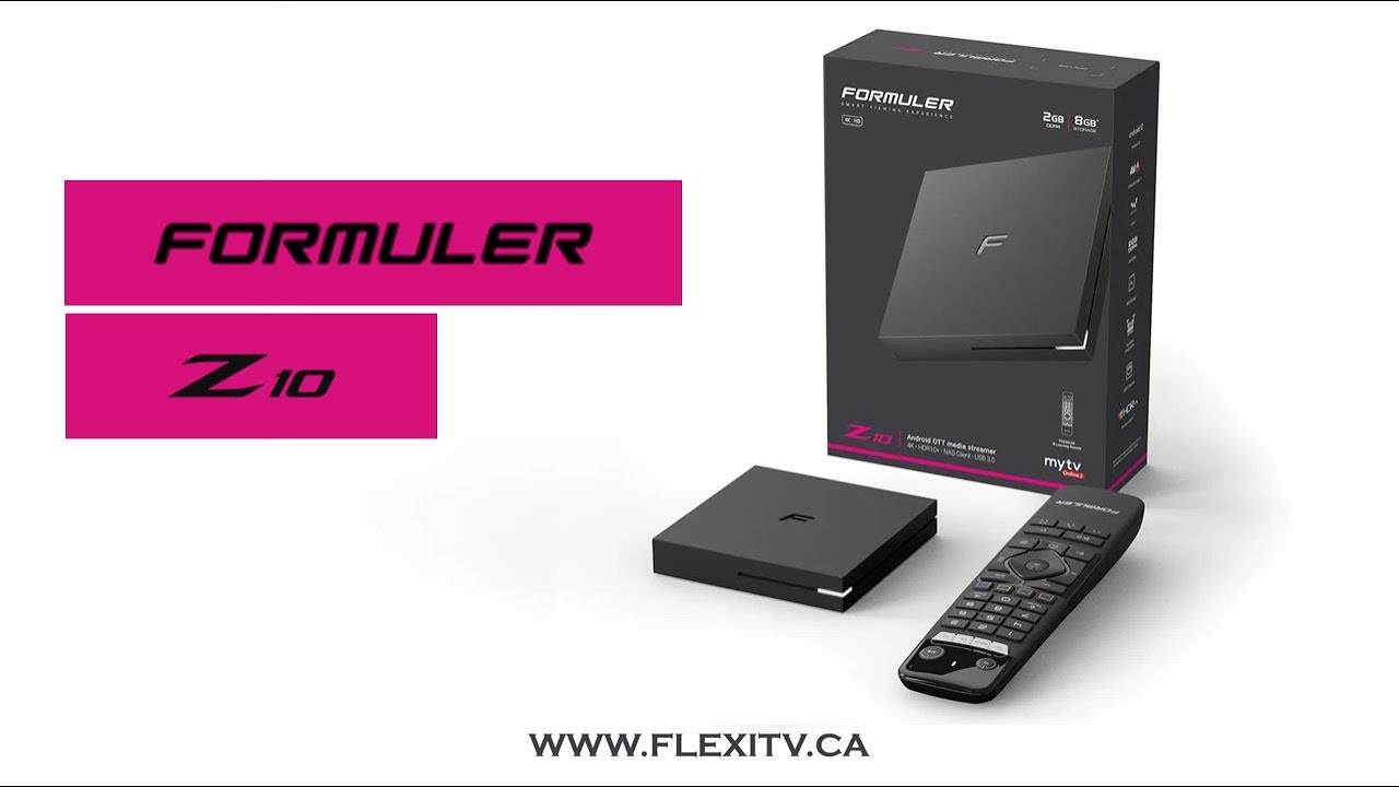 Formuler Z10 - Installation et premiers pas