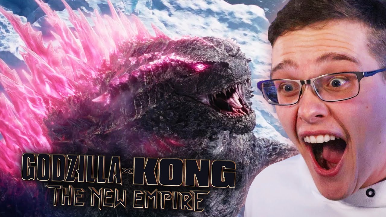 GODZILLA X KONG THE NEW EMPIRE Official Trailer REACTION!