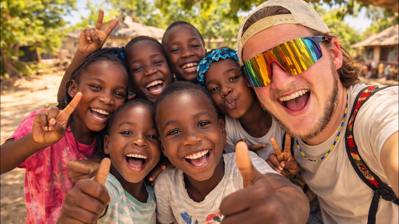 Paikallisen perheen luona Gambiassa (Afrikka #3)