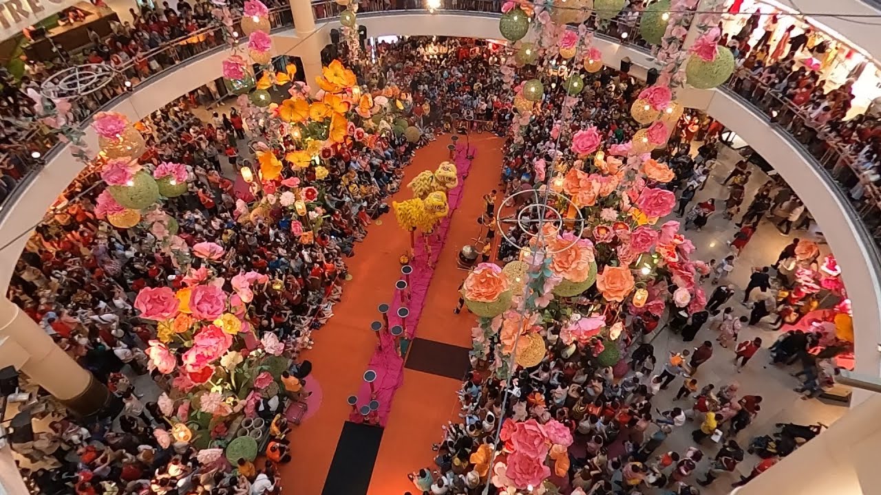 Chinese New Year 2023 Lion Dance Mid Valley Megamall Kuala Lumpur 🦁🎉🎊