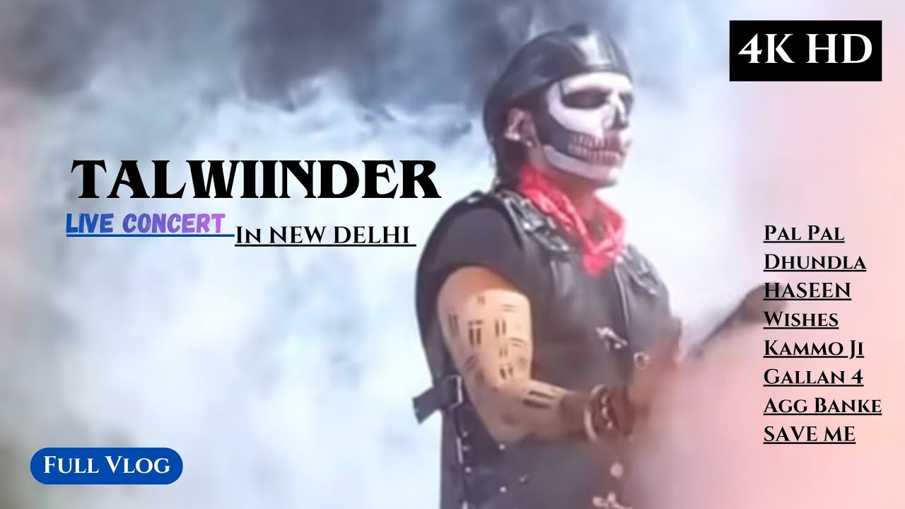 Talwiinder Live Concert in Delhi | India’s Biggest Halloween Festival | Talwinder Live Performance 