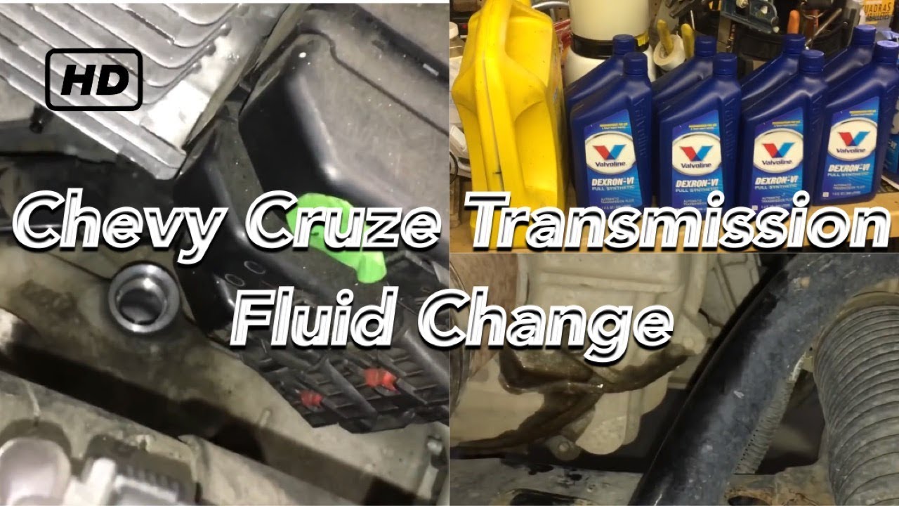 Замена трансмиссионной жидкости Chevy Cruze 2008-2016 1.4L Turbo