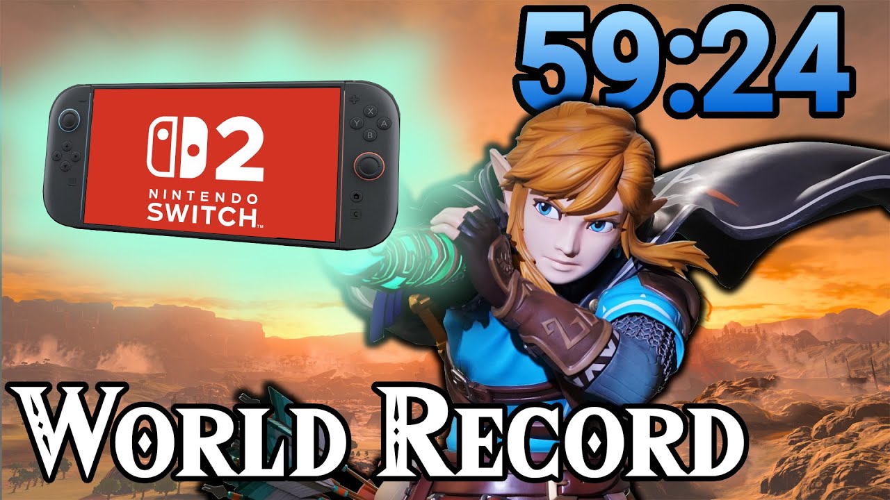 TotK Glitchless Any% Switch 2 Edition 59:24 (без amiibo) [WR]