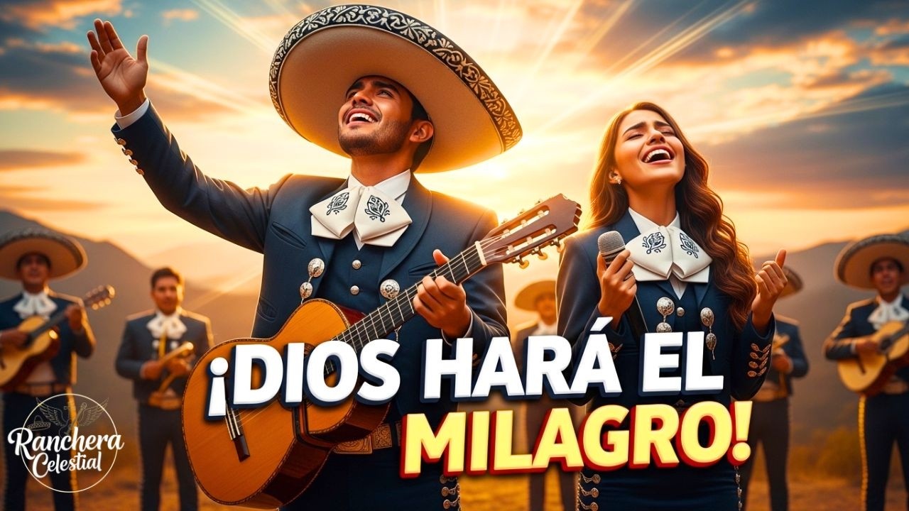 AUNQUE NO VEA, DIOS HARÁ UN MILAGRO 🙏 Álbum de Rancheras Cristianas de Fe | Mariachi Cristiano 2026