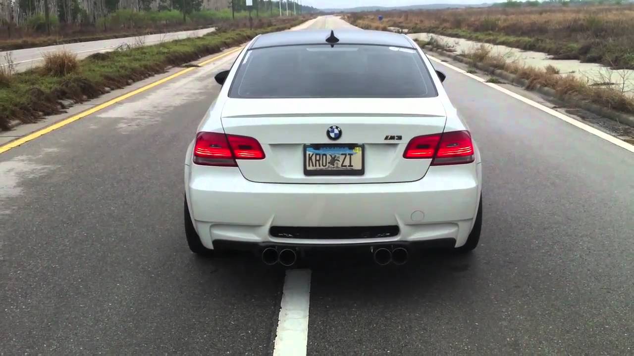 E92 M3 with RPi GTM Race Exhaust