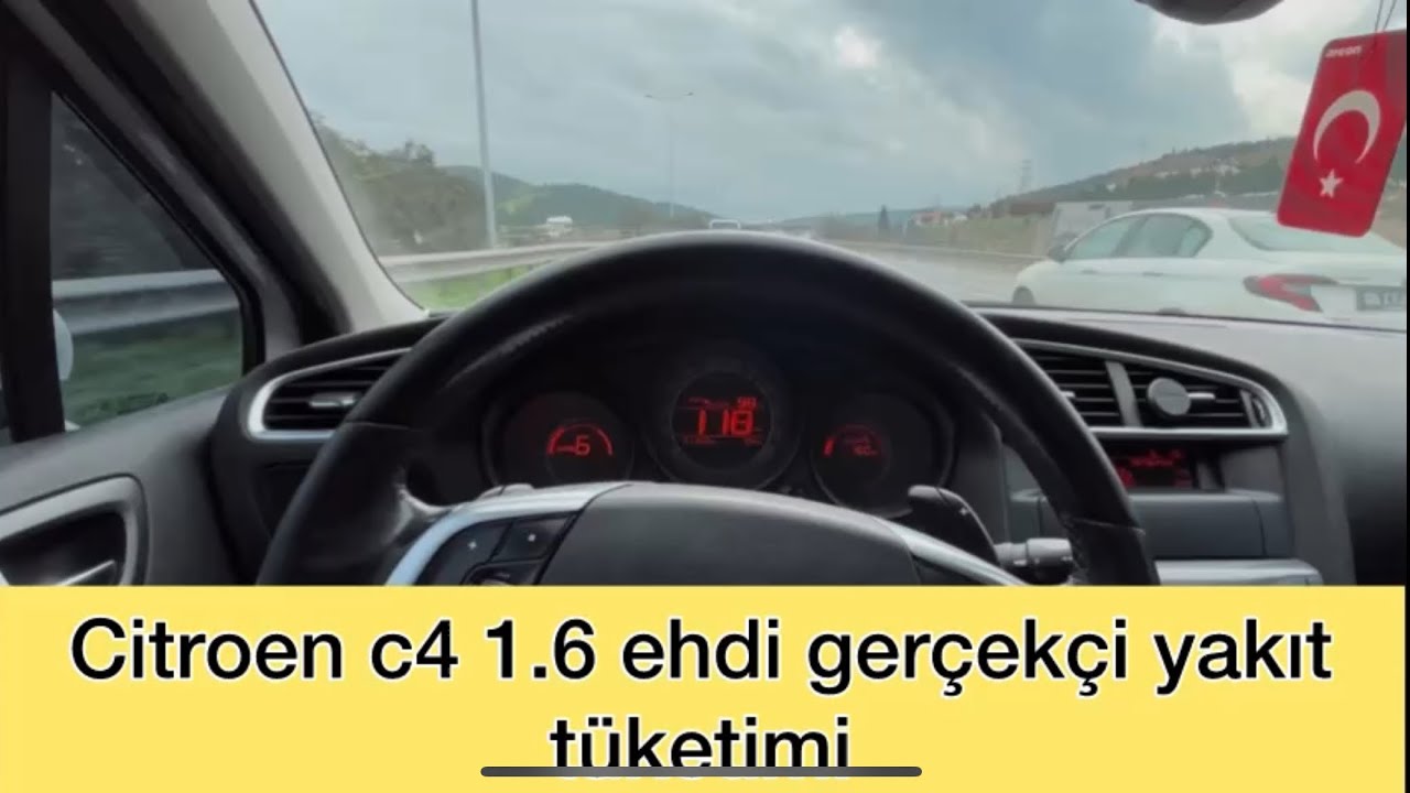 2012 citroen c4 1.6 e hdi otomatik ara hızlanma ve yakıt tüketimi verileri.