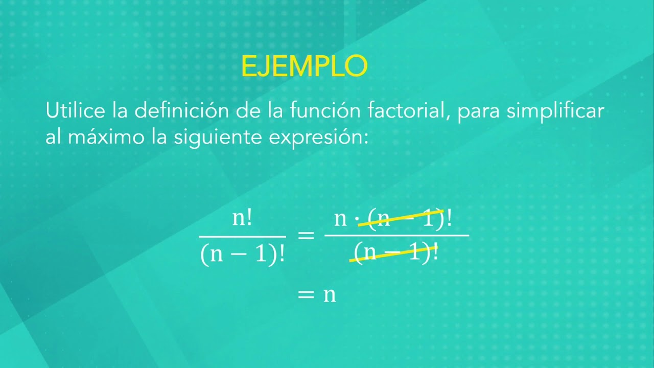 Función factorial (Sesión 2)