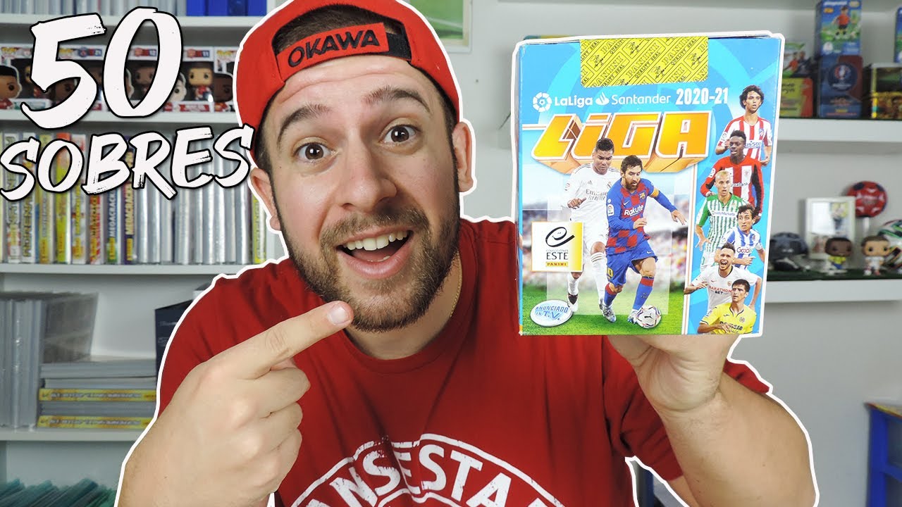 UNBOXING!! CAJA COMPLETA *50 SOBRES* EDICIONES ESTE 2020-21 | LIGA SANTANDER