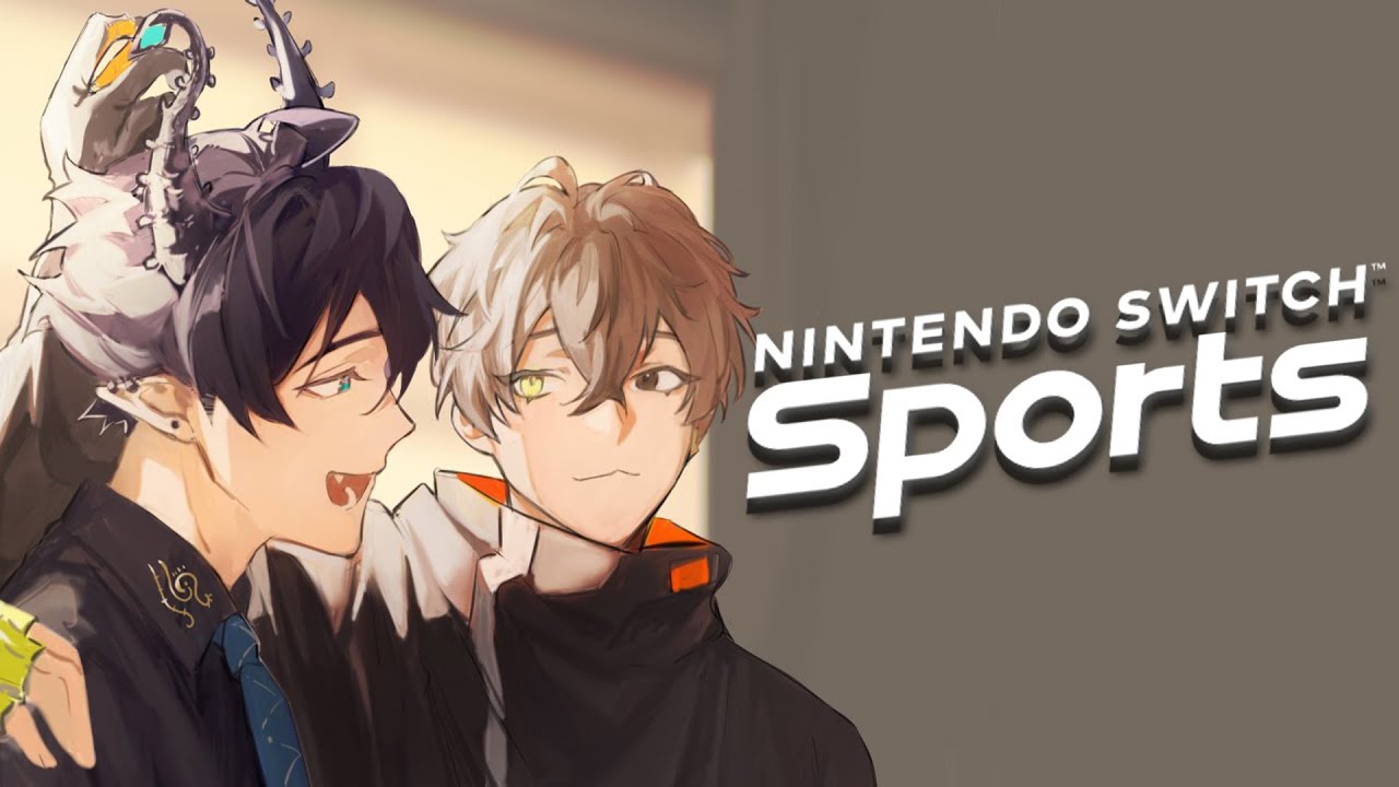 【NINTENDO SWITCH SPORTS】Playing games w Alban【NIJISANJI EN | Ren Zotto】
