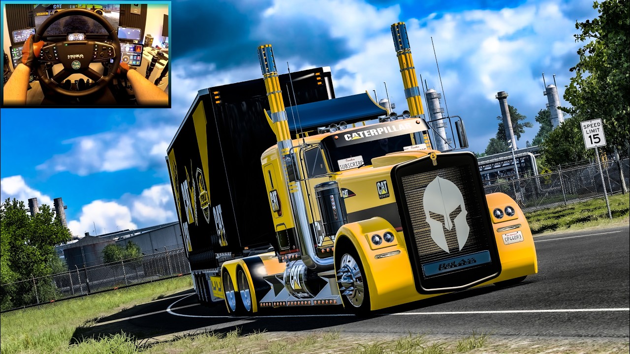 THIS TRUCK SHOULDN’T MAKE IT… | Kenworth Phantom CAT Triple Trailer Challenge 🚛💥