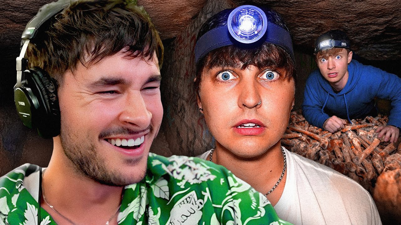 REACTING TO SAM AND COLBY: PARIS CATACOMBS (BUT I DONT BELIEVE IN THE PARANORMAL)