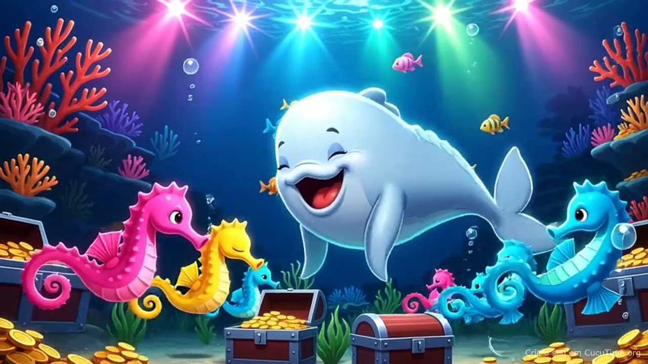 Beba a Beluga e o Banquete de Algas
