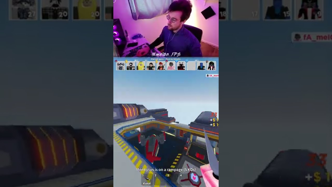 Kunai & melee is crazy OP  🥷 