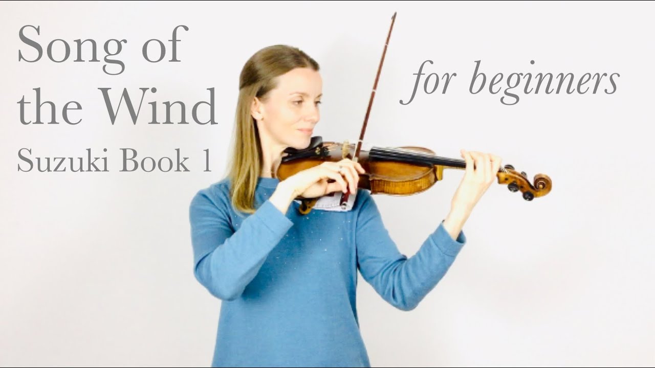 Song of the Wind, Suzuki Book 1 - in performance tempo!