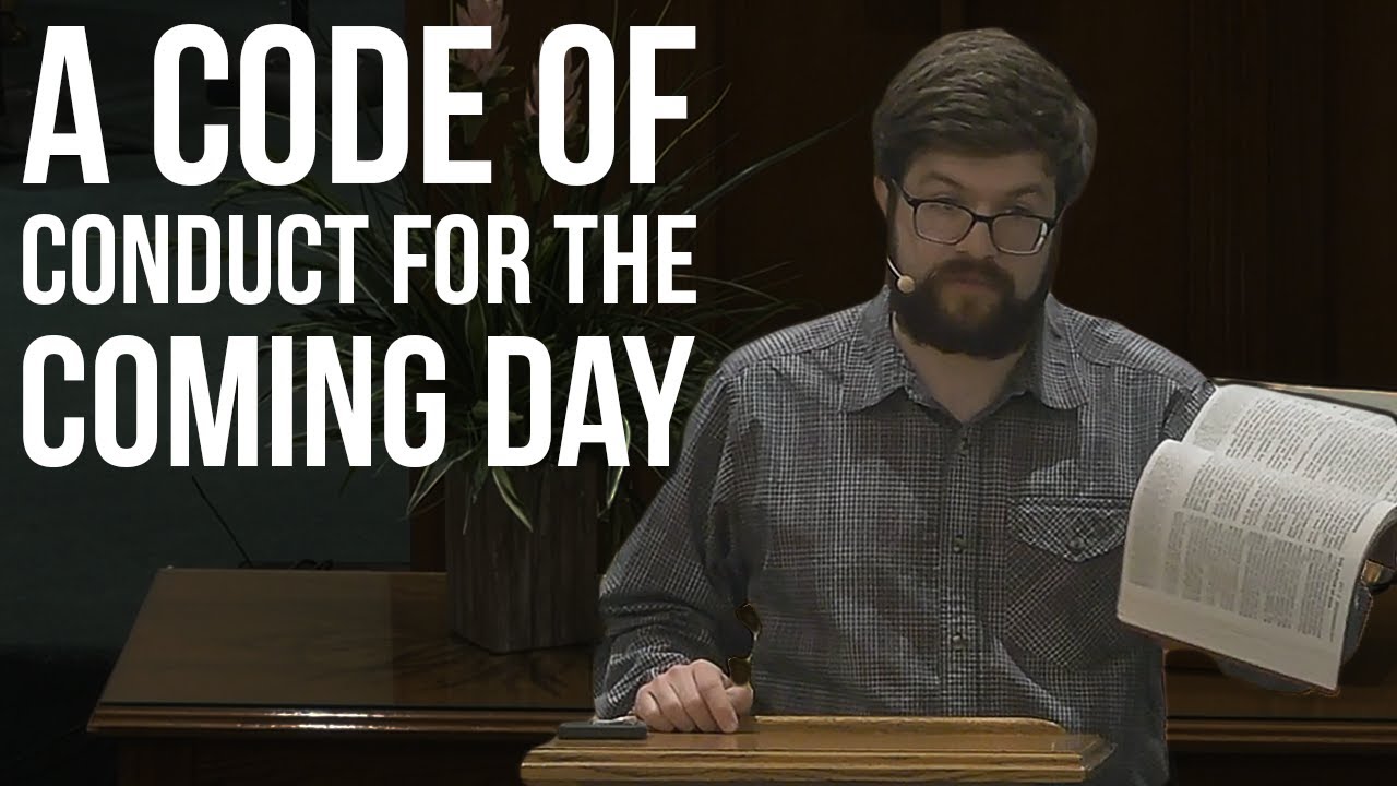 “A Code of Conduct for the Coming Day” | Romans 13:8-14