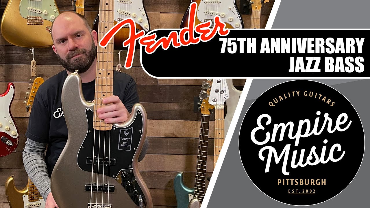 Fender 75th Anniversary Jazz Bass - EMPIRE MUSIC