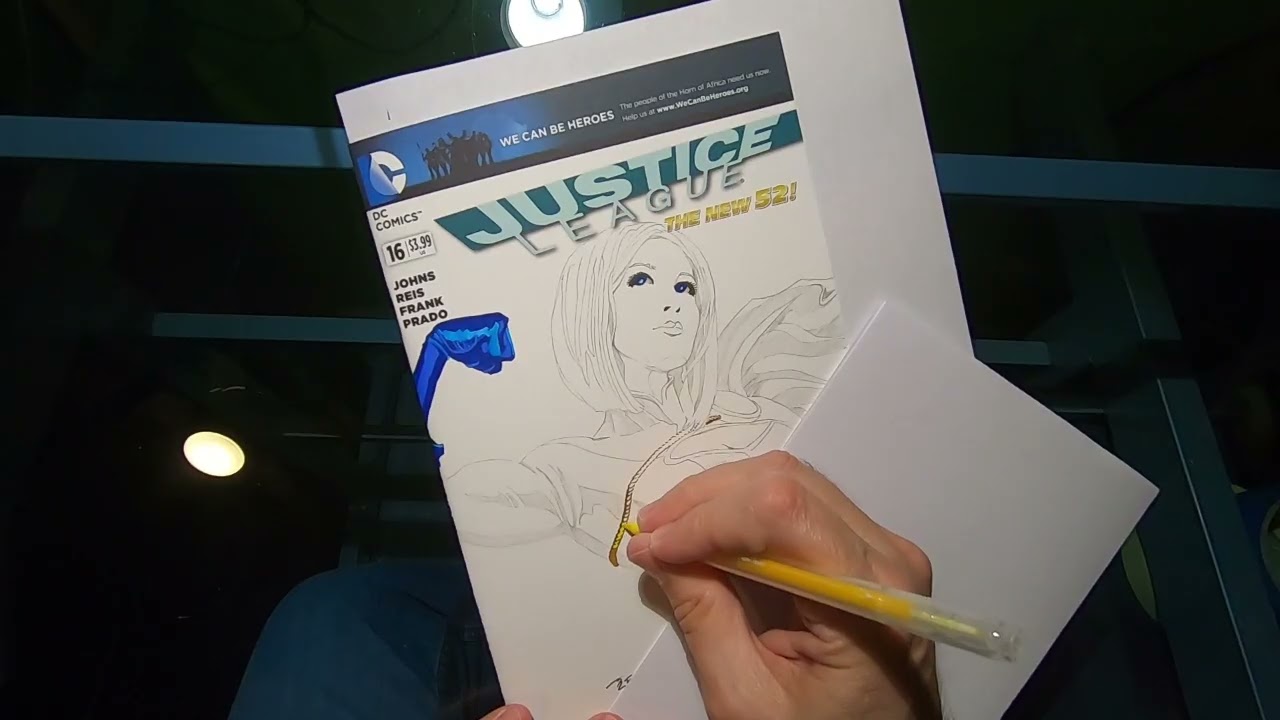 Power Girl Inks and Colors