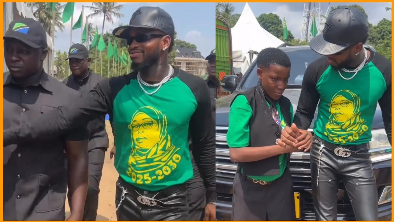 VIDEO:Tazama furaha ya msanii MAMA AMINA baada ya kukutana na DIAMOND leo,amkumbatia kwa furaha,ndot