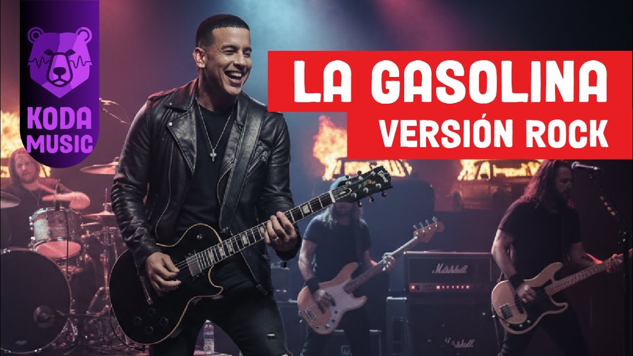 Gasolina - Daddy Yankee | Rock Version Cover por KODA Music 🎸🔥
