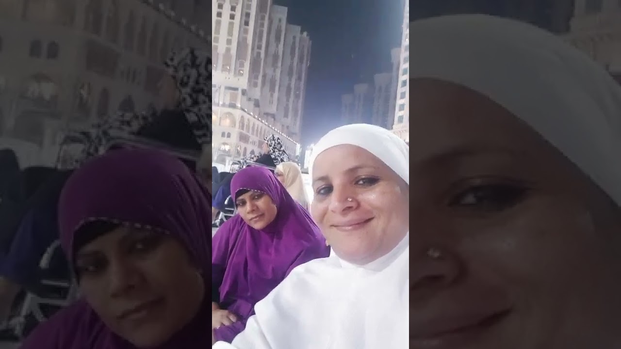 Daily talk with sabhiya #fazar prayer# mecca clock tower# majid al Haram
