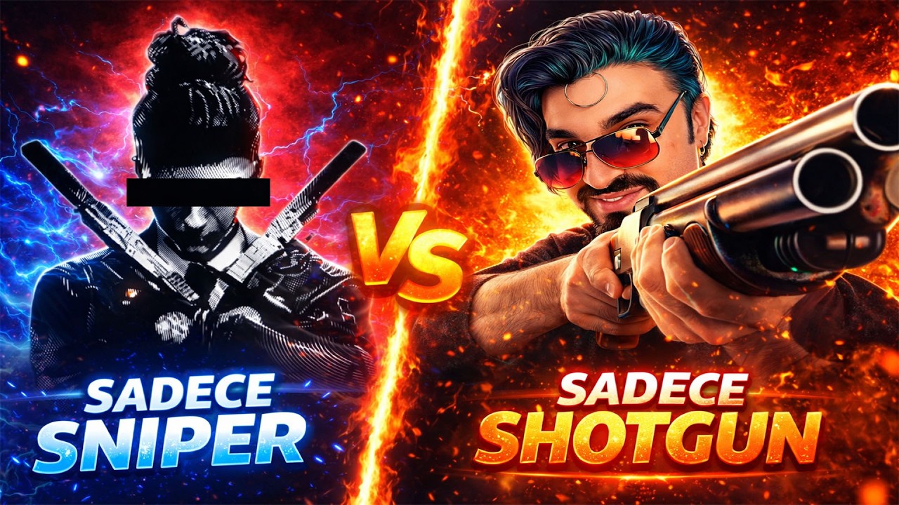 SADECE SNIPER Oynadım! @EnJoyTheLife.01  ise SADECE SHOTGUN 😱 Blood Strike