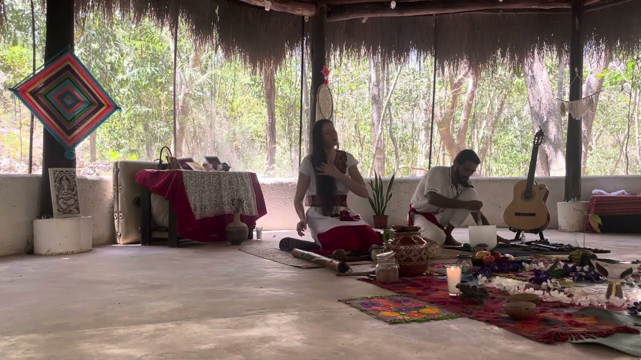 Mi corazon se alegra de verte Padre Sol ☀️ Canto en Nahuatl y Español