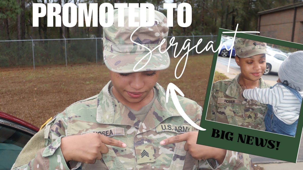 I Got Promoted to Sergeant 🫡 | Promotion Ceremony