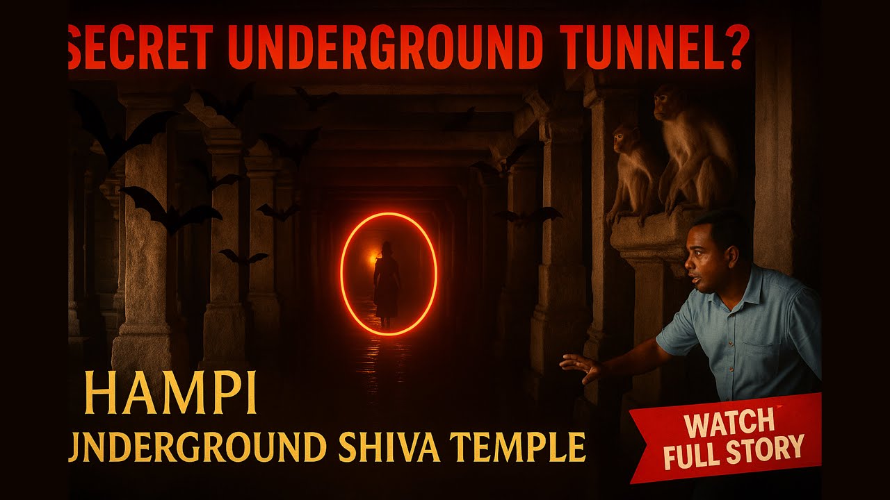 Hampi episode 16- Underground shiva temple | Prasanna Virupaksha temple | Hidden Information