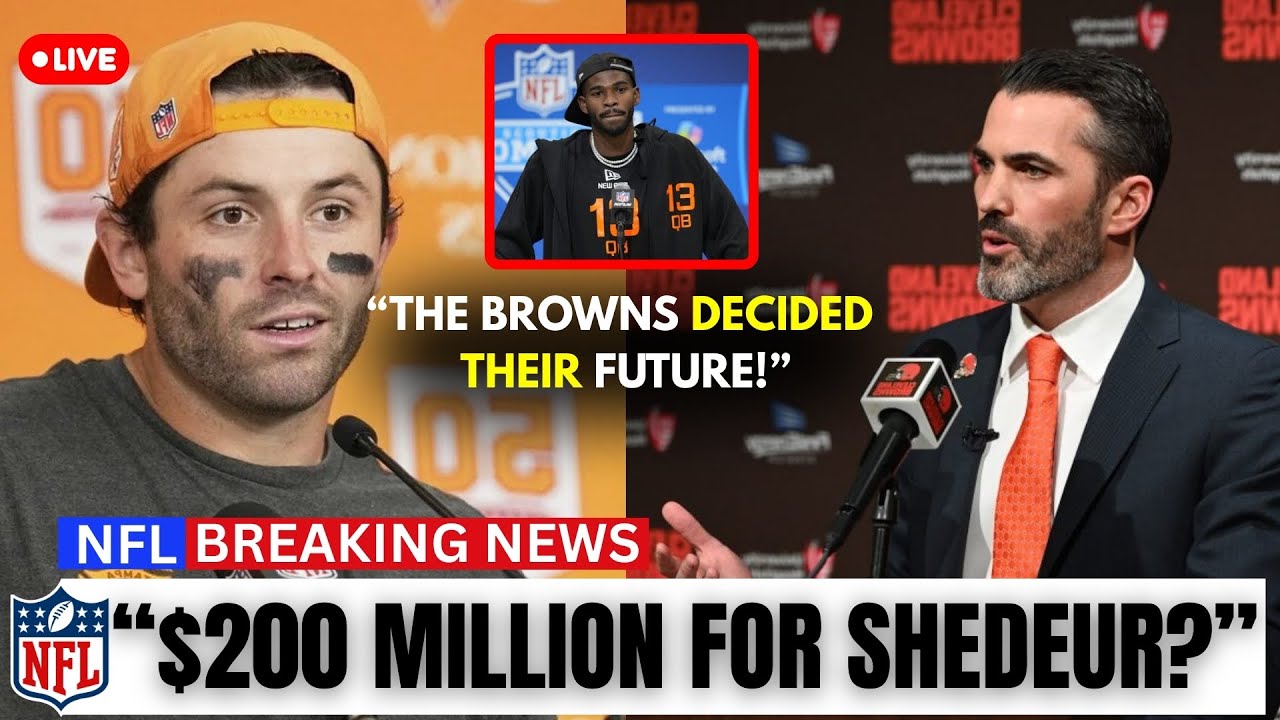 BREAKING: Baker Mayfield GOES OFF On Kevin Stefanski After BRUTAL Sabotage of Shedeur Sanders!