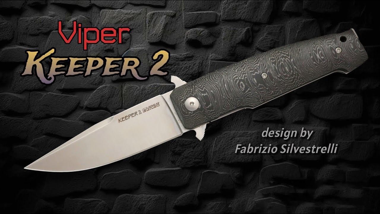 Viper Keeper 2! Элегантный тактический нож-флиппер в стиле Джеймса Бонда с системой Smart Lock