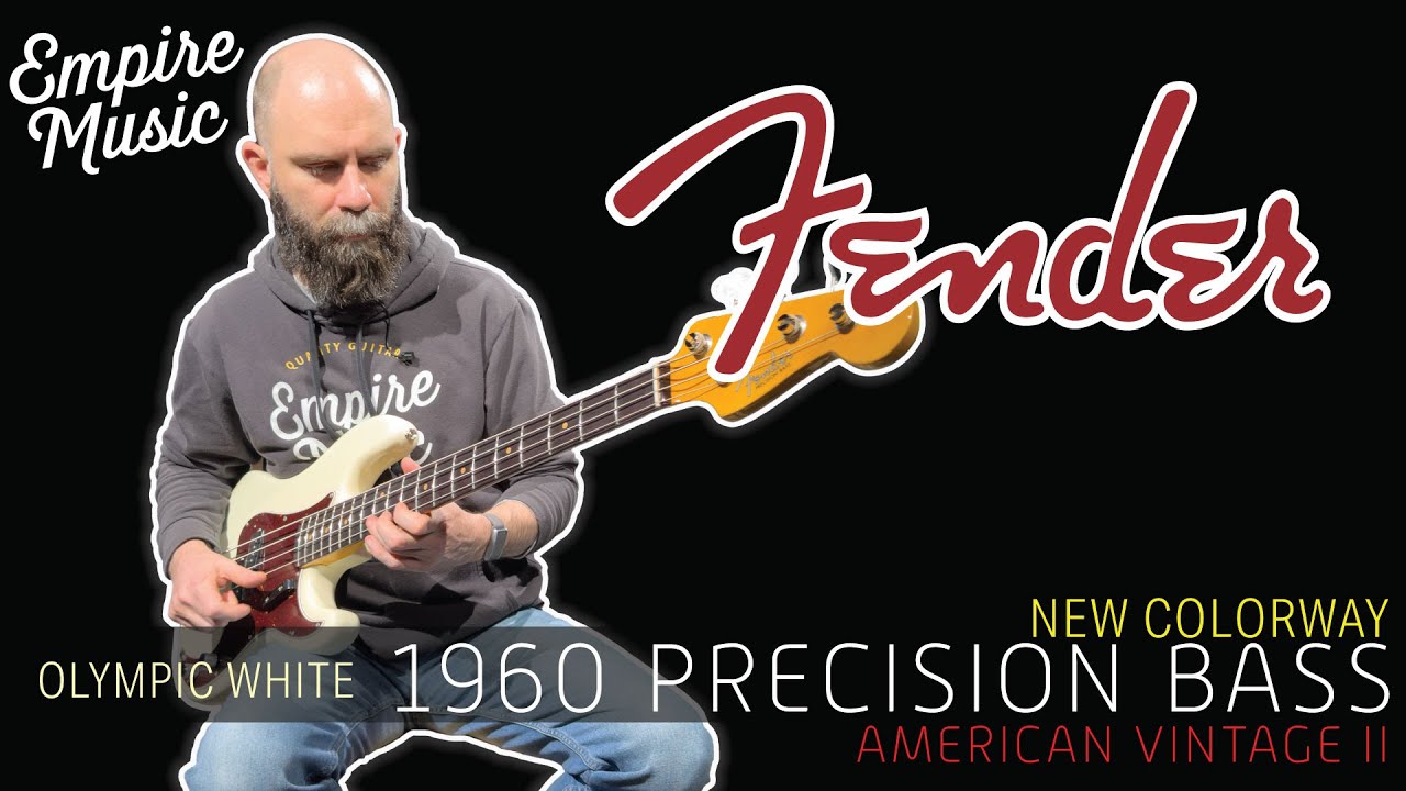 NEW COLOR for 2025 - Fender American Vintage II 1960 Precision Bass - EMPIRE MUSIC