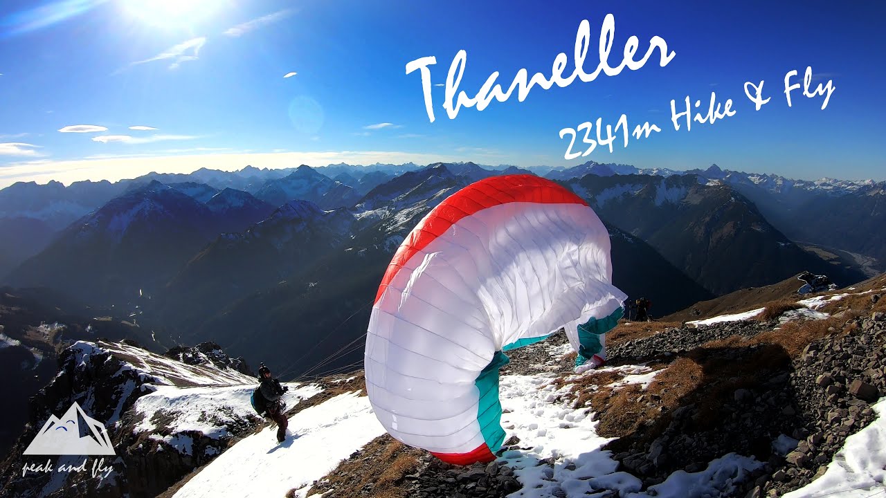 Thaneller Hike and Fly - prominenter Aussichtsberg in den Lechtaler Alpen